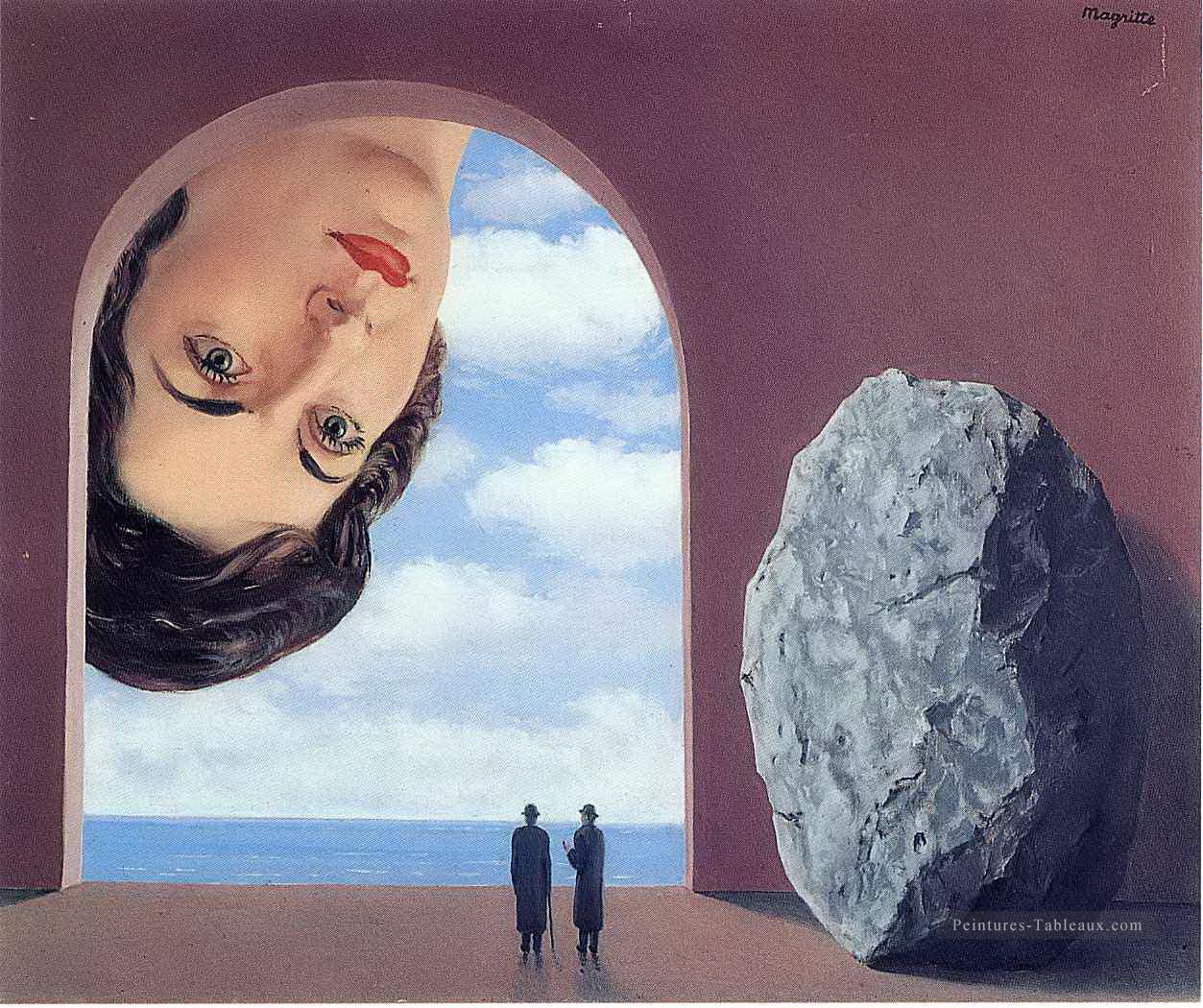 portrait de stephy langui 1961 surréalisme Peintures à l'huile
